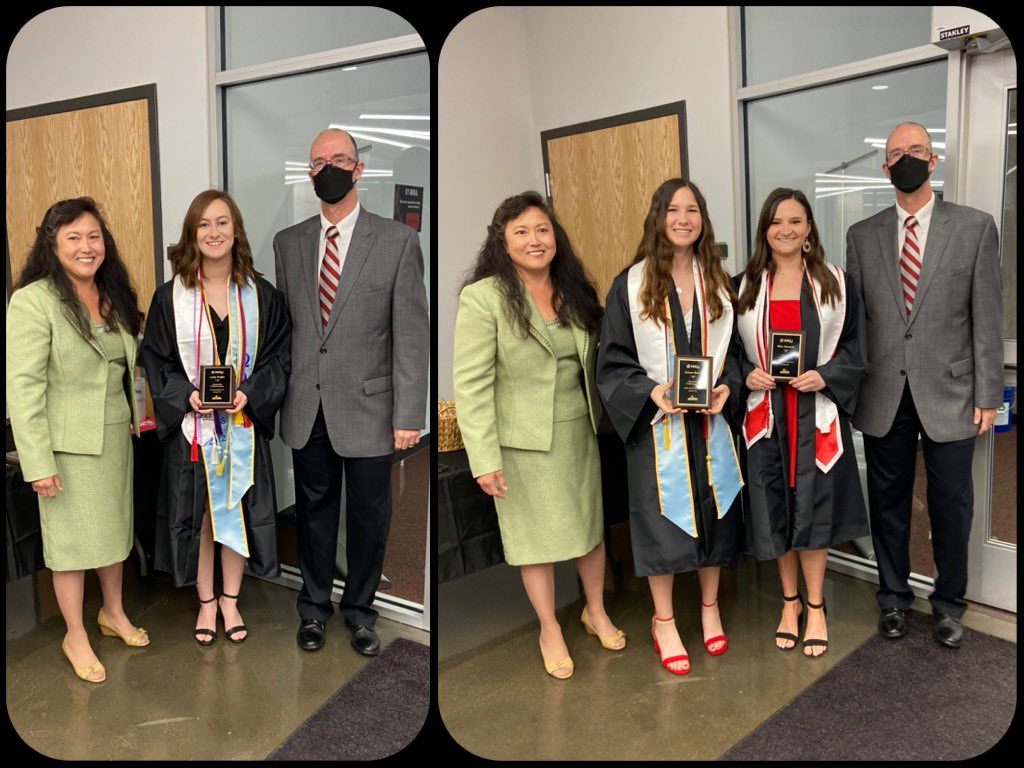 skyteach_wku's tweet image. We are so proud of our award winners for Outstanding Secondary Ed Graduate: Ms. Lydia Proffitt and Outstanding Middle Grades Ed Graduates: Ms. Kristen Boone &amp;amp; Ms. Riley Alexander, because we couldn’t pick just one! @WKUCEBS @WkuOgden @WKUSTE @wku @Docmarmar
