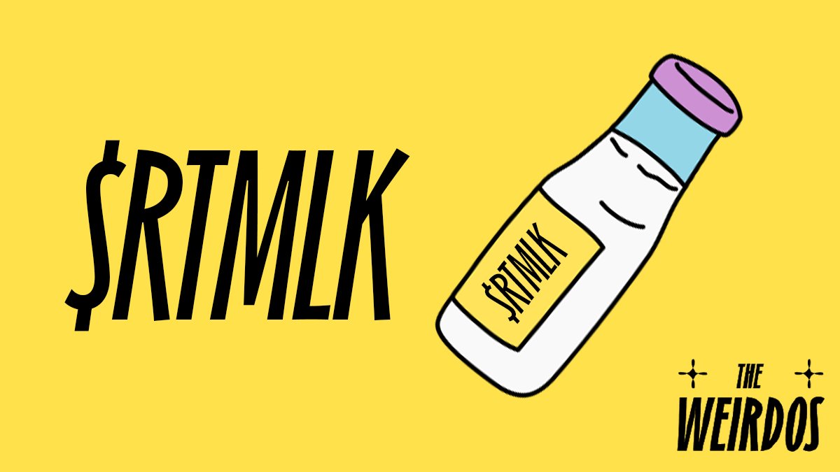 ❌ Making loyal holders pay ETH for the first merch drop.
✅ Use this little thing called $RTMLK