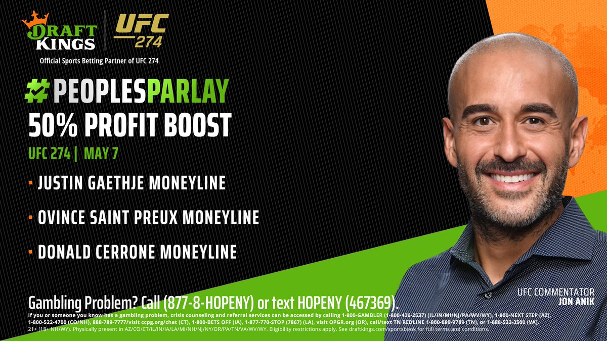 The people have voted.

We have boosted. 

The #PeoplesParlay with <a href="/Jon_Anik/">Jon Anik</a> is live: bit.ly/3kQwD36