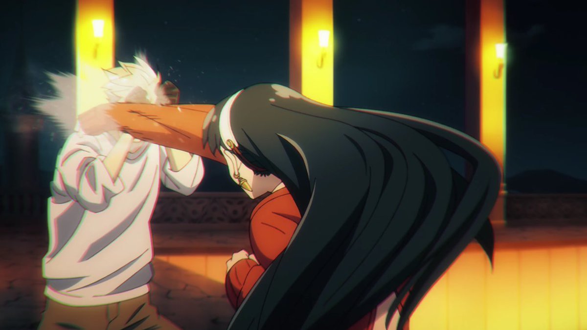 nightwingojo's tweet photo. com certeza a melhor cena desse episódio foi a yor bêbada surrando o loid 

#SPY_FAMILY #SpyxFamily https://t.co/ktcvjIGtT0