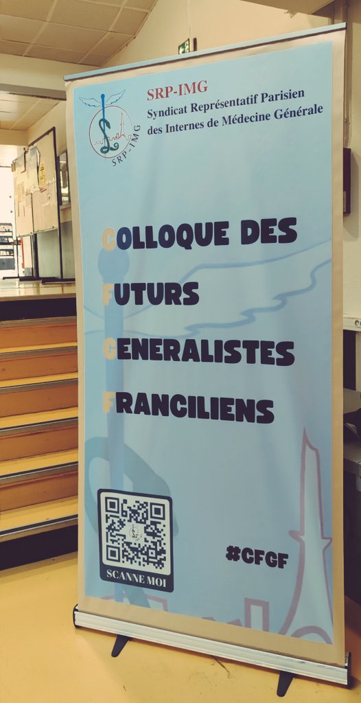 SRPIMG's tweet photo. Et voilà qui s'achève cette première édition du Colloque des Futurs Généralistes Franciliens #CFGF par et pour les internes franciliens de médecine générale 🥳
#MERCI aux exposants, aux intervenants de tous les ateliers et surtout à la 100aine d'#internes #MG présents ce jour 💥 https://t.co/Nt8N3jOLvY