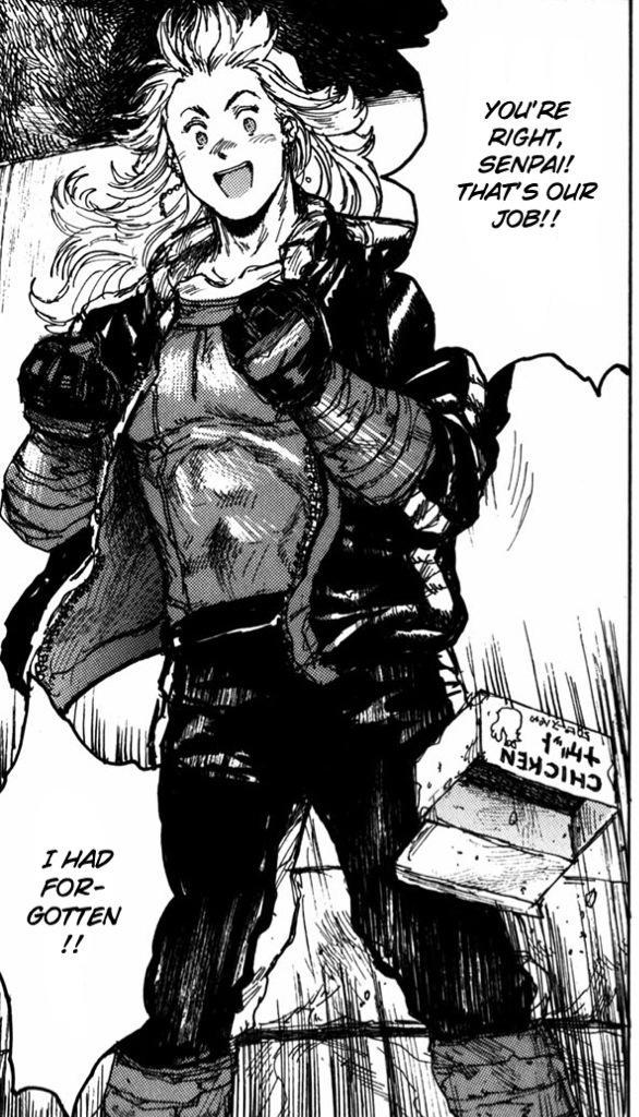 BuffWomanOTD's tweet photo. Beefy woman of the day is Noi from Dorohedoro https://t.co/efs7v69TGW
