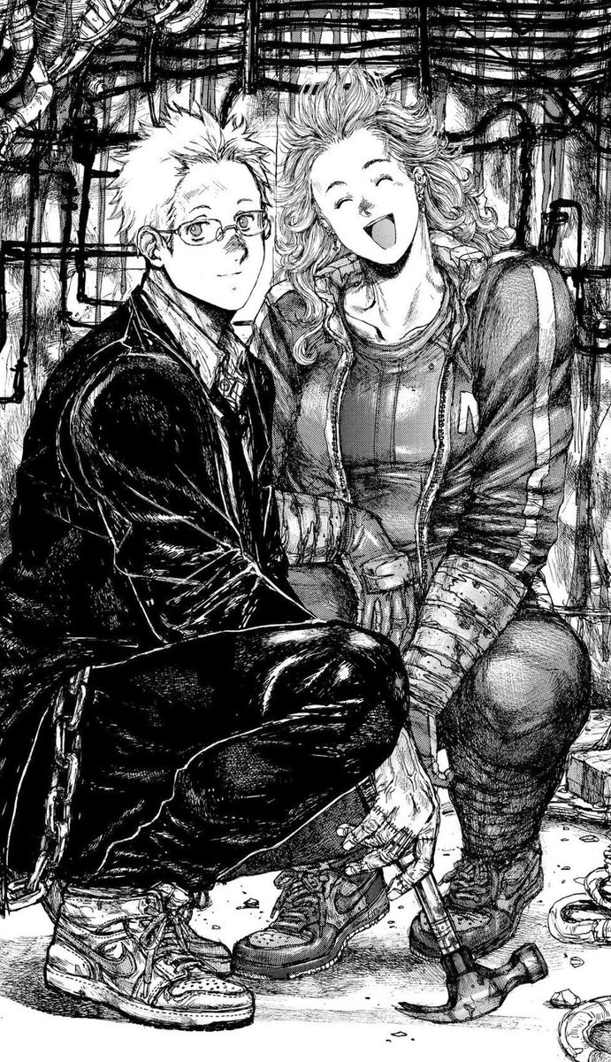 Beefy woman of the day is Noi from Dorohedoro