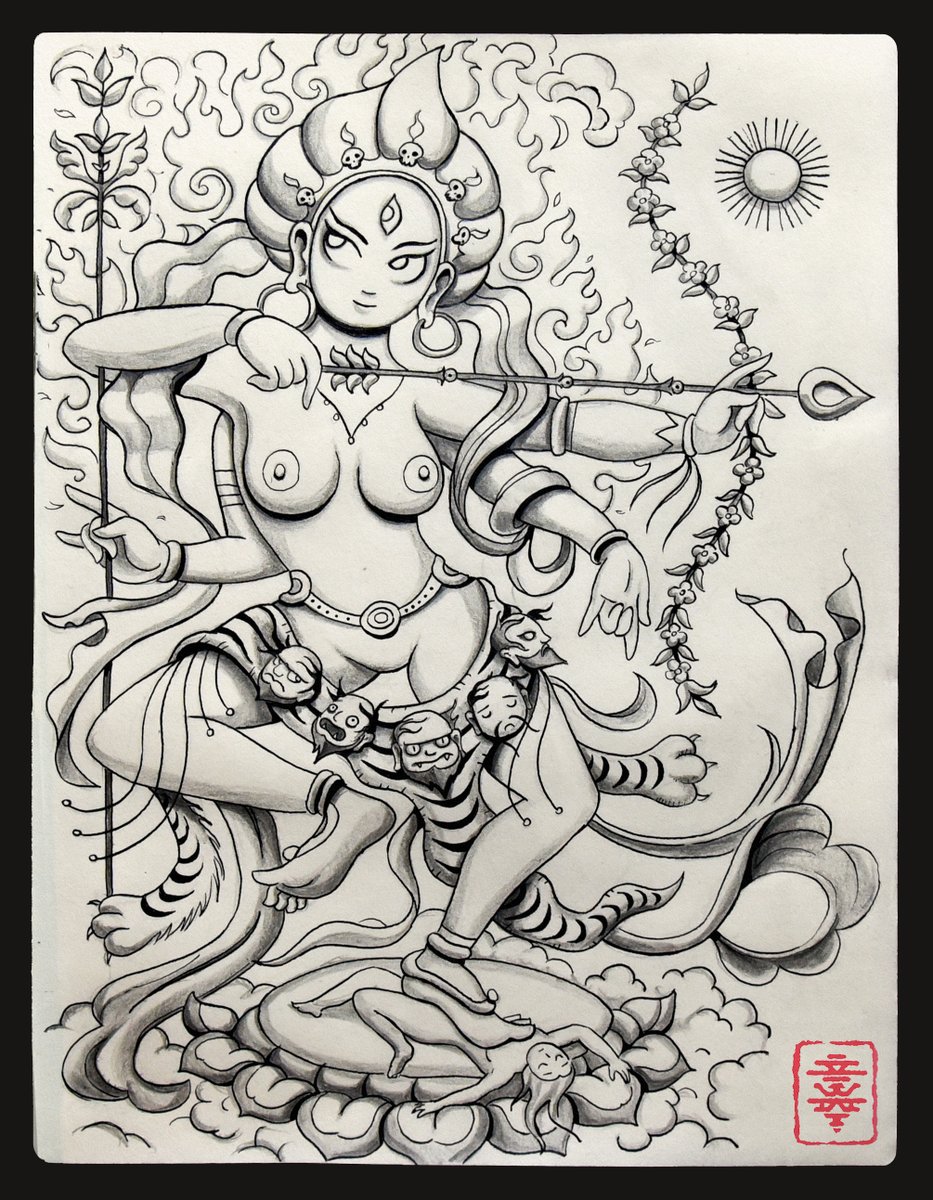 Gm! joining the #tezos4tezos party :)  

🔥 Kurukullā 🔥
25 ed / 1 #XTZ 

🔗 teia.art/objkt/730755
🔗 objkt.com/asset/hicetnun…

#NFTCommunity #Tezos #CleanNFT