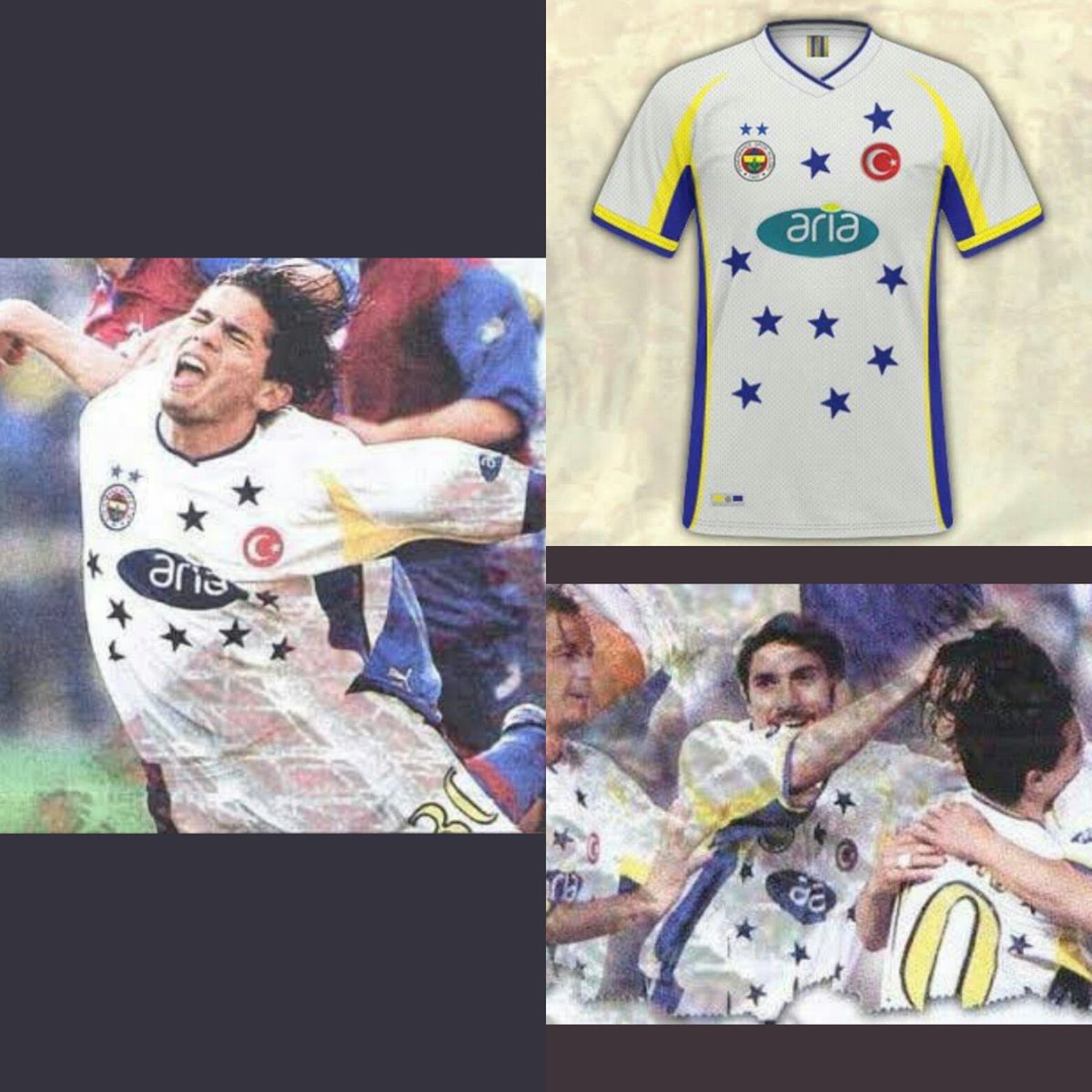 MarufogluYakup's tweet photo. Remember when Galatasaray put their 3rd star on their kit and Fenerbahce couldn’t handle being held back so they had a jersey with multiple stars on them?

I remember. https://t.co/pxyKgv3pq4
