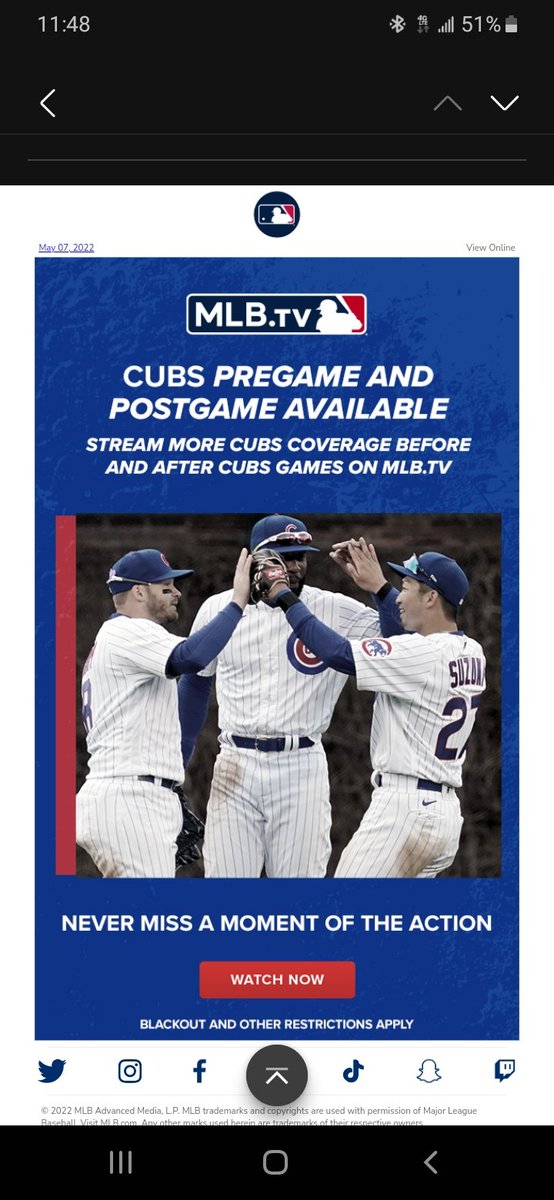 How about the entire local broadcast <a href="/MLB/">MLB</a>?  you clueless dipshits.