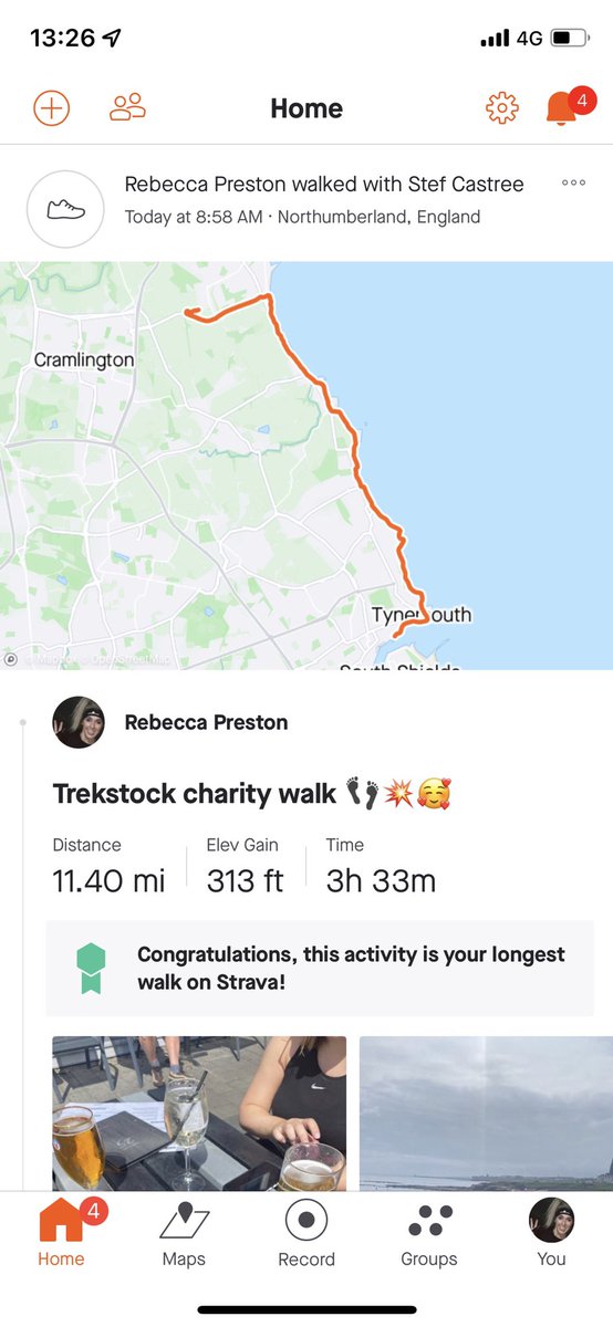 rebecca_preston's tweet photo. We did it … 10 miles (plus a few) for @trekstock along the coast today … amazing day and amazing company #charity #cancersurvivors #forthe34 #Trekstock #proud #trekthiscity #cancersupport 💚🌈 https://t.co/FviwC8exqD