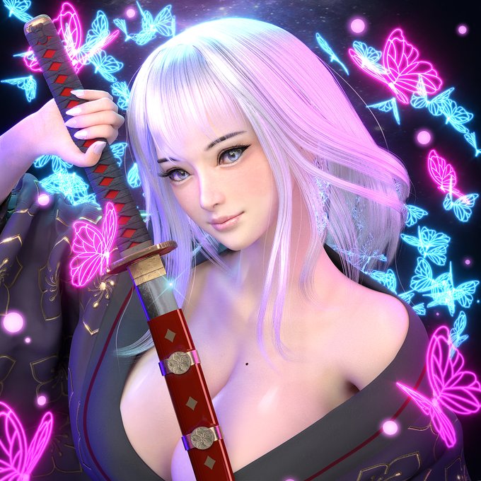 My entry for #ChipAzuki FanArt contest!

I drew Azuki #8480 's fan art.🦋

Thanks @ChipNFT  I hope you like it😘😘😘

#AzukiArt  @AzukiOfficial
 #NFTCommunity 