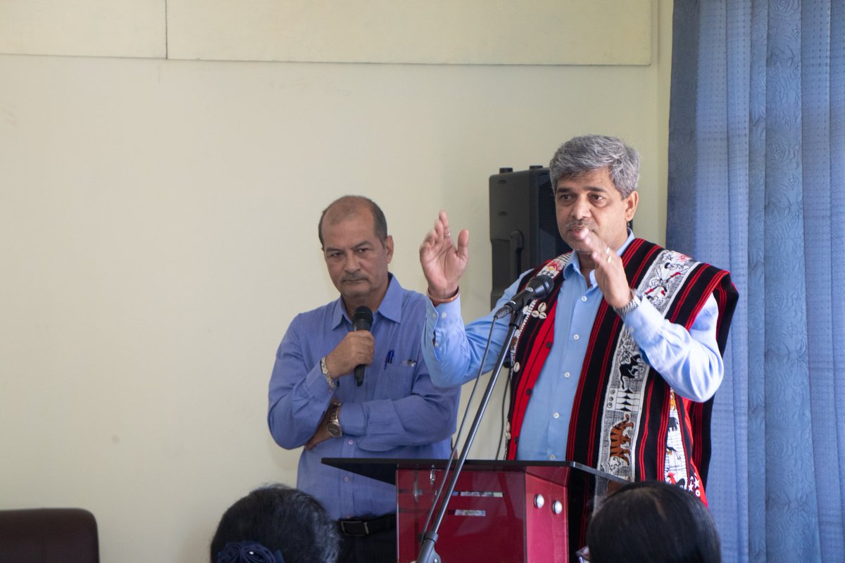 mmmtripathi's tweet photo. On my maiden visit to Nagaland, reviewed the activities of NIELIT extension center at Chuchuyimlang and interacted with students and villagers. We will take more steps to meet the aspirations of people there. https://t.co/Z7FRUGMqcl