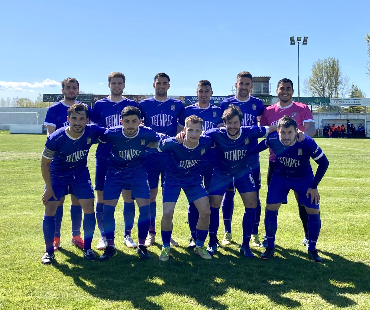 cd_becerril's tweet photo. ¡¡FINAL DEL PARTIDO!!

@cdsanjosesoria 0-2 @cd_becerril 

⚽️ @simalnorecuerd (x2)

¡Muchas gracias al @cdsanjosesoria por las facilidades ofrecidas y mucha suerte para lo que resta de temporada! 

#VamosBece #MasFuertesQueNunca https://t.co/riNEkQMxUR