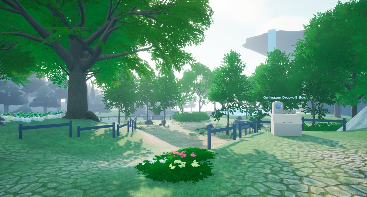 SkyRealmInt's tweet photo. Now that the core loop is blocked out, we're making our way back to the sky island to start generating some art work and implementing some more features! Here's a WIP of the first farmable area.
.
#projectSkyfarm #screenshotSaturday #indieGameDev #farmingsim #animeStyleGame https://t.co/zemJtyT4Ee
