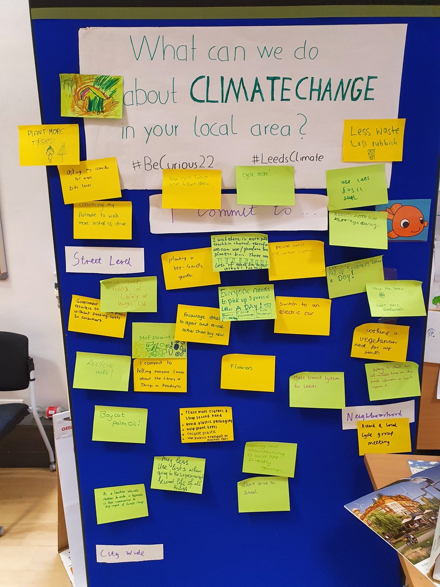 SheridanFew's tweet photo. Thanks for all your ideas for local actions to combat climate change and commitments towards achieving them #BeCurious22 #LeedsClimate @SRILeeds https://t.co/oR3I8S6NFI