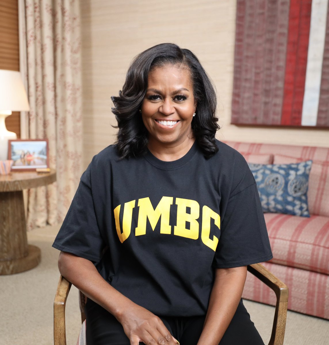 This year for #CollegeSigningDay, I’m wearing a college shirt from <a href="/UMBC/">UMBC</a>, an Asian American and Native American Pacific Islander Serving Institution in Baltimore County, MD. 

Students, I want to hear from you! Share your plans for the future using #CollegeSigningDay! 🎉