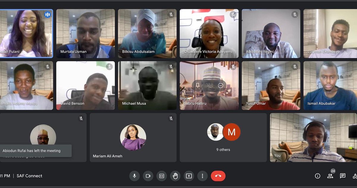 FlexiSAF's tweet photo. 📸Highlights from #AprilSAFconnect.
together we bring the vision to reality 💪🏿
#SAFconnect #April https://t.co/GZscJHyynK