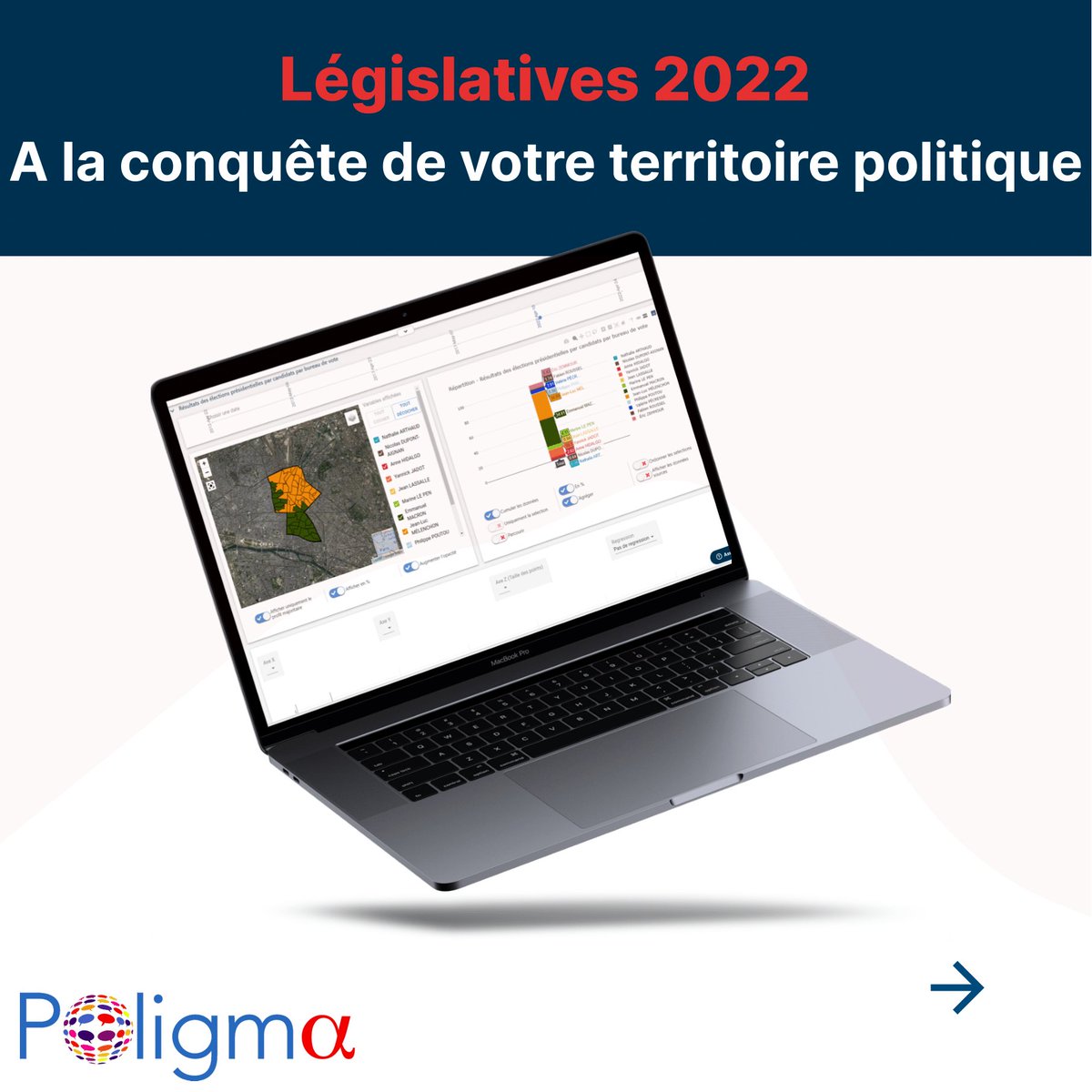 poligmaSAS's tweet photo. Besoin d'aide pour votre campagne législative ?🗳 #civictech #legislatives2022 #poltech https://t.co/AwPvRis8Ha https://t.co/5gM4kHptoV