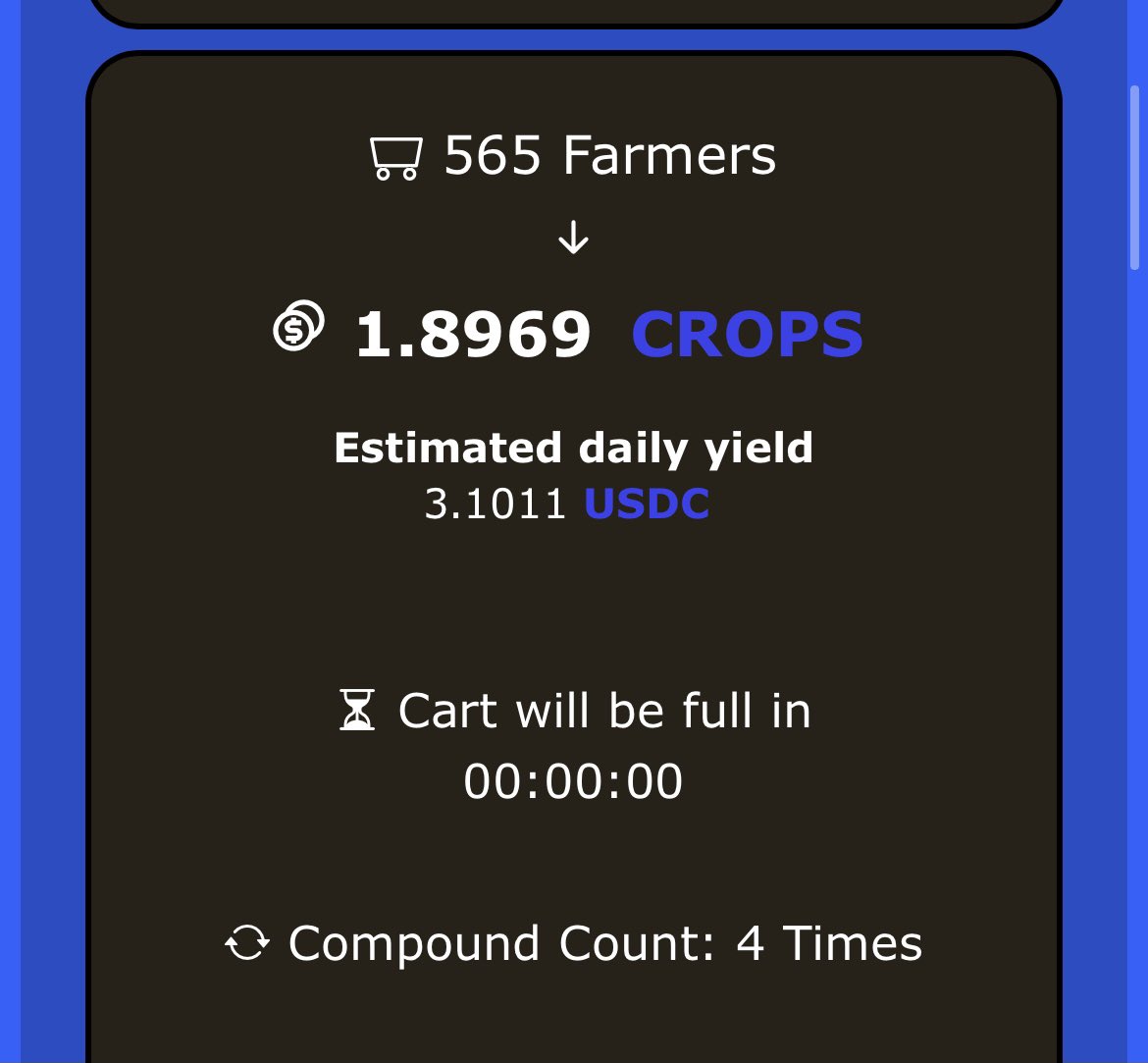 DnariusLewis's tweet photo. @BUSDCropFarmer Motivation I’m in All farms &amp; Making $160 a day in passive income. $68 in busd $61 in FTM, $28 in Bnb &amp; $3.5 in USDC. Keep compounding everyone financial freedom is coming. #cryptomagnet https://t.co/M3BVlcNnTv