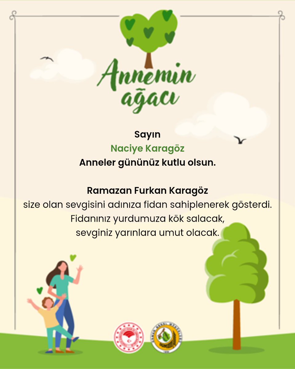 RFKK_'s tweet photo. @OGMgovtr @cocuk_pskljsi #anneminağacı https://t.co/zGNT4SAONn