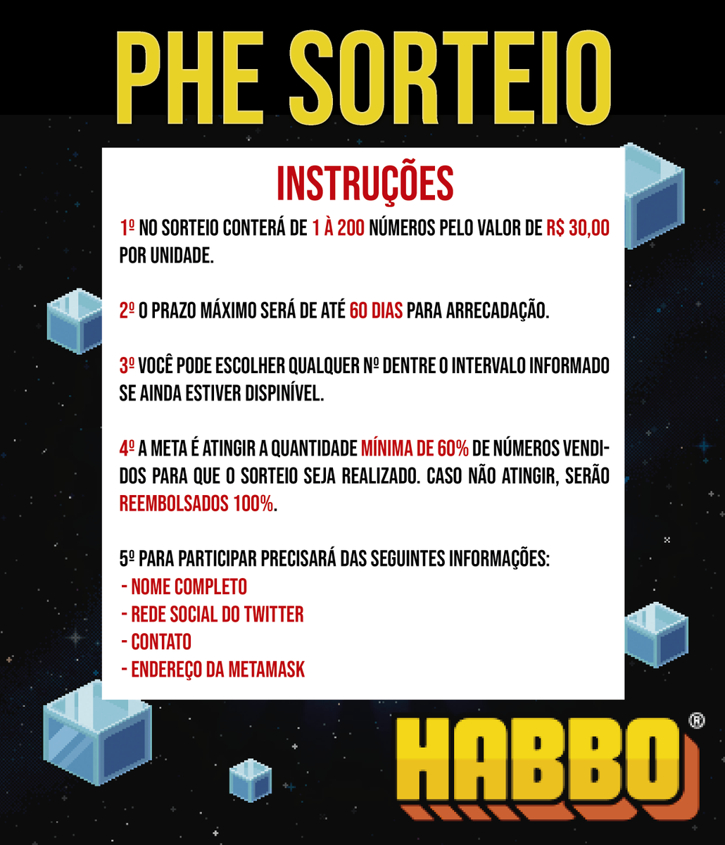 Phelipeas's tweet photo. #SORTEIO DE UM @HabboNFT . É JOGÁVEL NO @Habbo E COM TODOS OS DIREITOS DE BENEFÍCIOS, ACOMPANHE:

O EFEITO BRONZE TE DARÁ 10 CRÉDITOS NFT POR DIA, PODENDO SER NEGOCIÁVEL.
HC E CA INFINITO.

MARQUEM QUANTOS @ PUDER ❤️

#Habbocommunity #Metaverse #Opensea #eth https://t.co/OgbQteVDSf