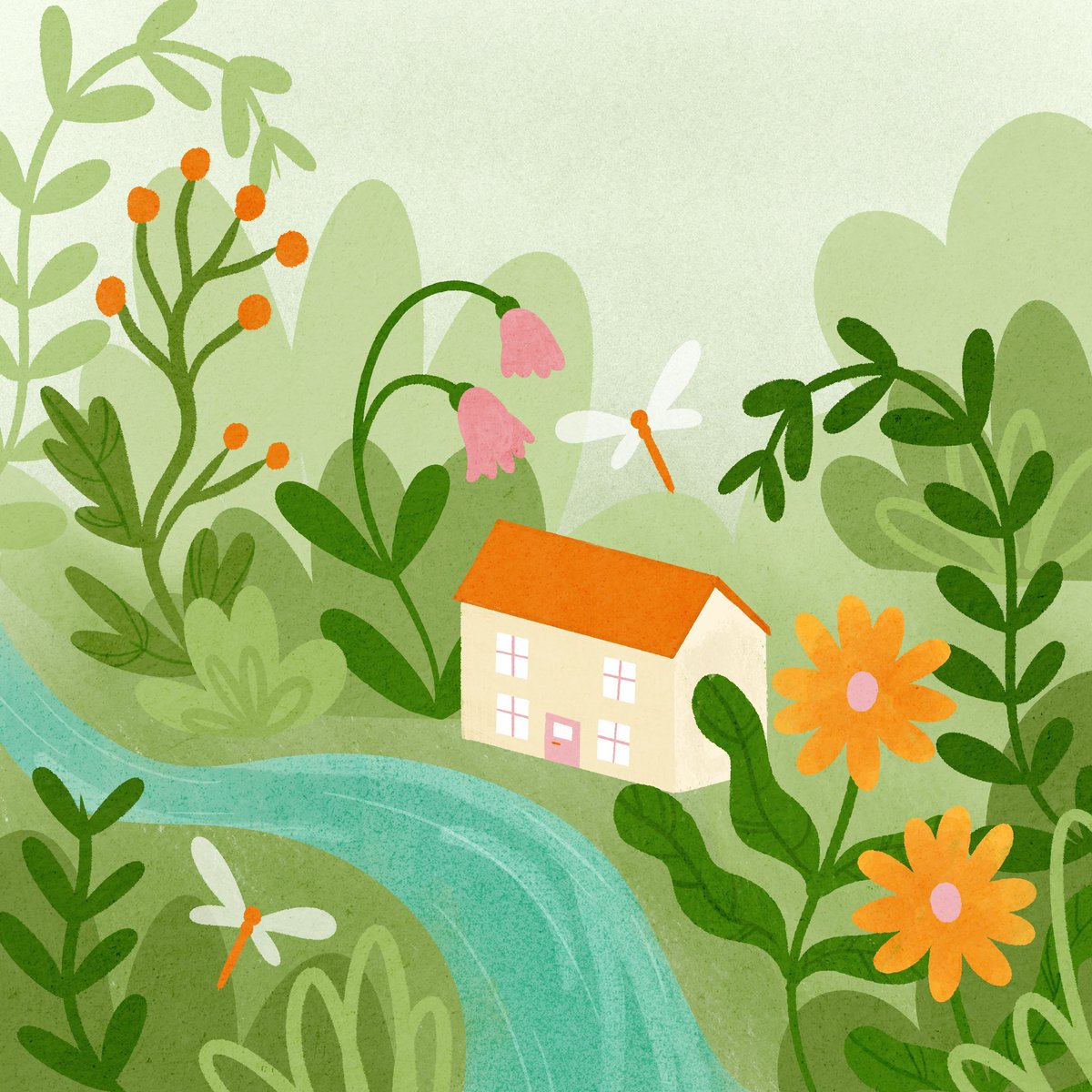 bethanyleahj's tweet photo. Brb going to live in this little cottage surrounded by giant flowers 🌼 https://t.co/zo5WmpteE7