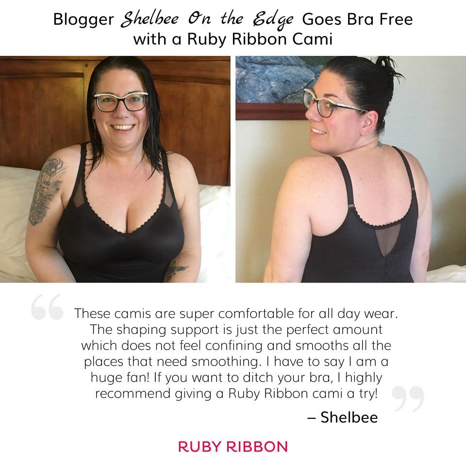 It was kind of Shelbee, a blogger, to take the time to not only try a Ruby Ribbon Bye Bye Cami, but also to post her personal review.  So fun! 

shelbeeontheedge.com/weekend-wish-l…

#byebyebra #stylewithchar #brafree #sassysuite #socialitesuite