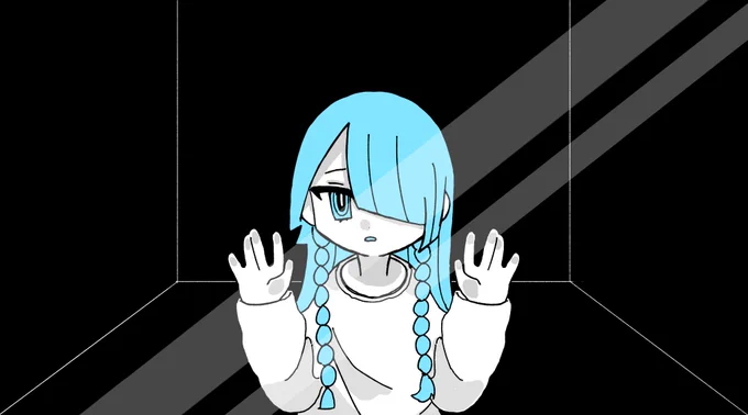 閉じ込め、可愛い〜 