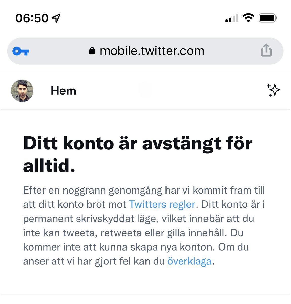 vimpelstaden's tweet photo. @antongustavsson Vet inte om jag är det. Men jag förargades av detta orimliga så jag fick överklaga. Så nu är jag här! https://t.co/RiSpf7MNrc