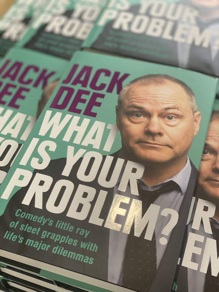 KingsleyDevon's tweet photo. We are delighted to welcome @therealjack to @KSBideford this evening, an @AppledoreBkFest event as part of #JackDee ‘s ‘What’s is Your Problem’ book launch tour  📚 https://t.co/3WCcWWfKn8