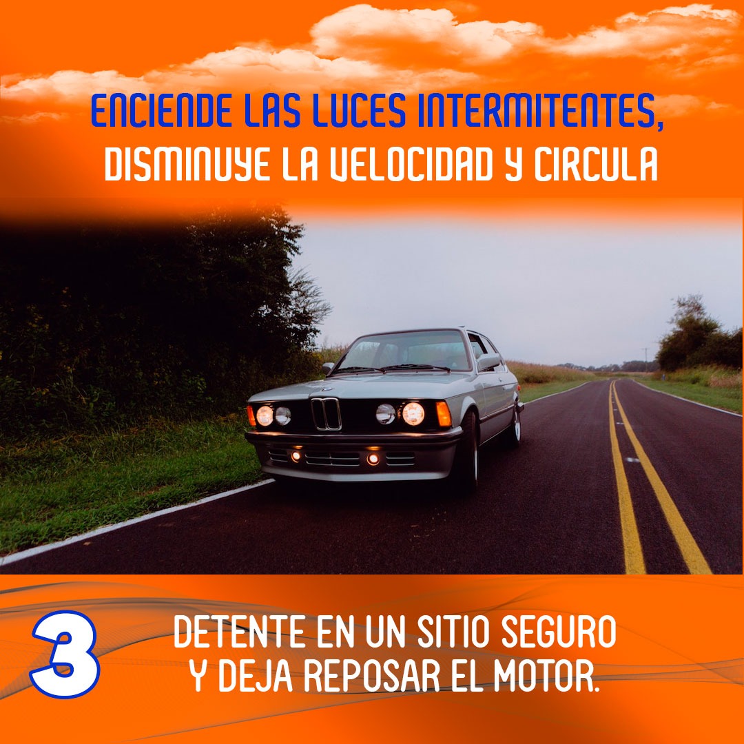 autanashopca's tweet image. Finalmente debes encender las luces intermitentes, disminuir la velocidad y conducir hasta un sitio seguro y esperar a que el motor enfrié

.

Síguenos por @autanashopca para más contenidos

.

#vehículo #tips #tipsautomotriz #repuestos #automovil #tusolución #autanashop