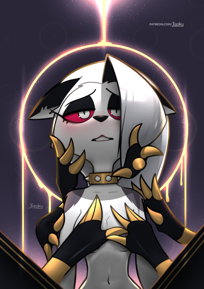 Gold 2
more: patreon.com/Jizoku
Retweets are appreciated 

#jizoku #loona #helluvaboss #furry #nsfw #art