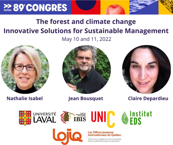 MalalaOnisoaR's tweet photo. Hello 👋
Join us on 10-11 May with @_Acfas Congress to talk about #forest and #ClimateChange.

We will talk about #ForestEcosystems🌳, #soil, #Agroforestry, #Africanforest🌍, #Mangroves, #REDD with @UniCReseau @universitelaval @InstitutEDS @LOJIQ 

👉 https://t.co/5xbkEldyoT https://t.co/LDj8lYDEHF