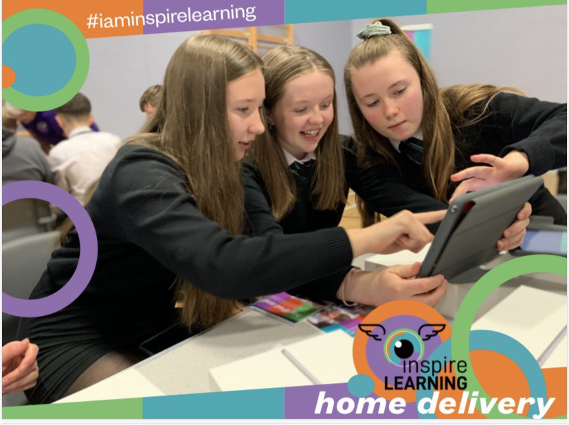 inspireSBC's tweet photo. 2 years ago we were hand delivering iPad packs to primary 6, 7 and primary staff to their home addresses during lockdown. What a team, what creative thinking, what a result #oneteam #weareinspirelearning https://t.co/wzJ9YUPdED