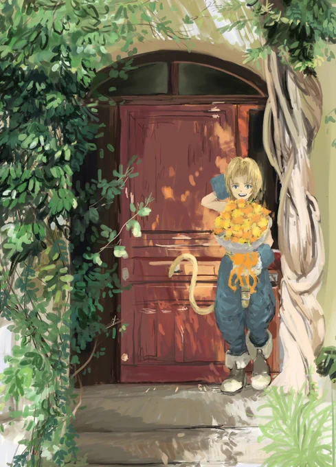 みどりの日にみどりの日だってあげようとして下書きに残したままでした…
みどりの絵あまりない 