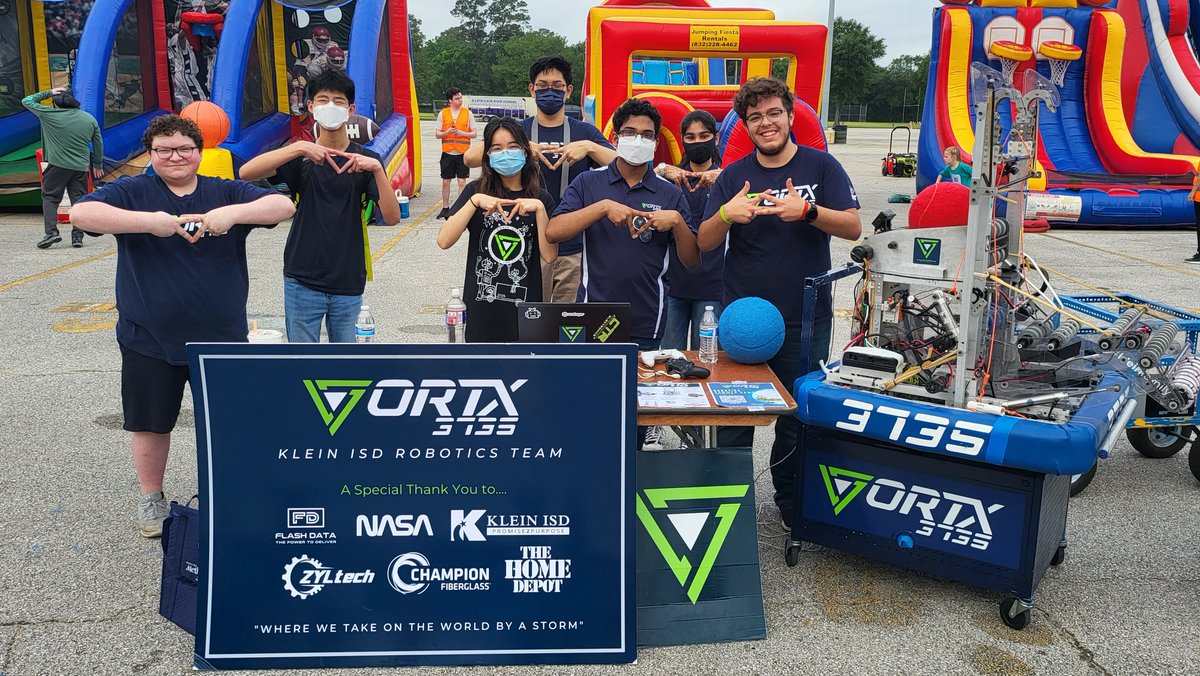 We are out today with the community at the <a href="/KleinFoundation/">Klein Ed Foundation</a> <a href="/KleinISD/">Klein ISD</a> Fun Run! Come check us out and learn about the amazing opportunities that VorTX 3735 has to offer!! <a href="/KISD_CTE/">Klein ISD Career & Technical Education</a>