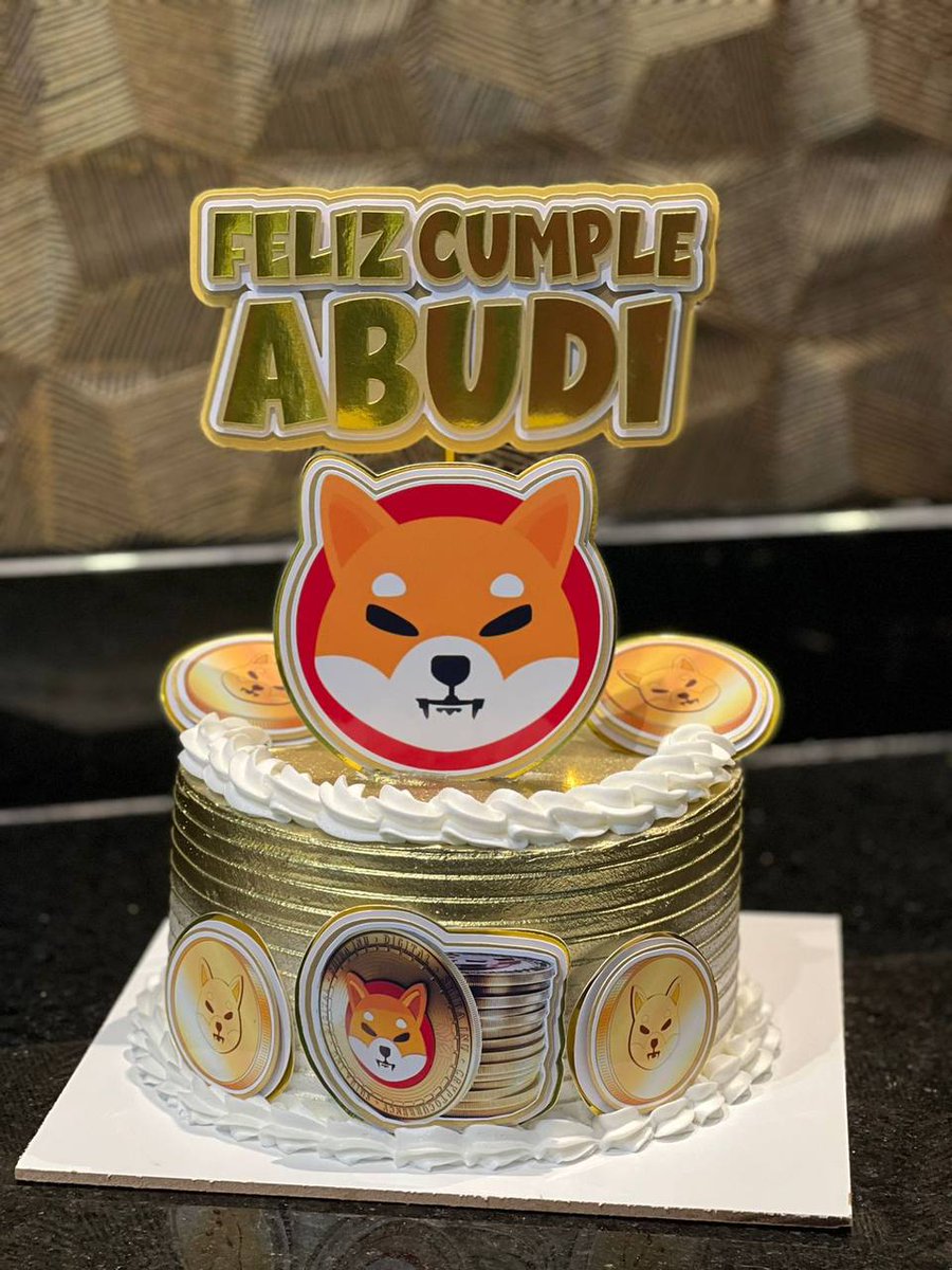 ShibaXanders's tweet photo. I want to send this tweet to wish a very happy birthday to a Shiba Inu Holder in Paraguay, his name is @Abudi_litani he has two stores that accept Shiba Inu as a method of payment and does an excellent work in that country. LFG! and hey great birthday cake. WOOF! https://t.co/nxk97OIjfb