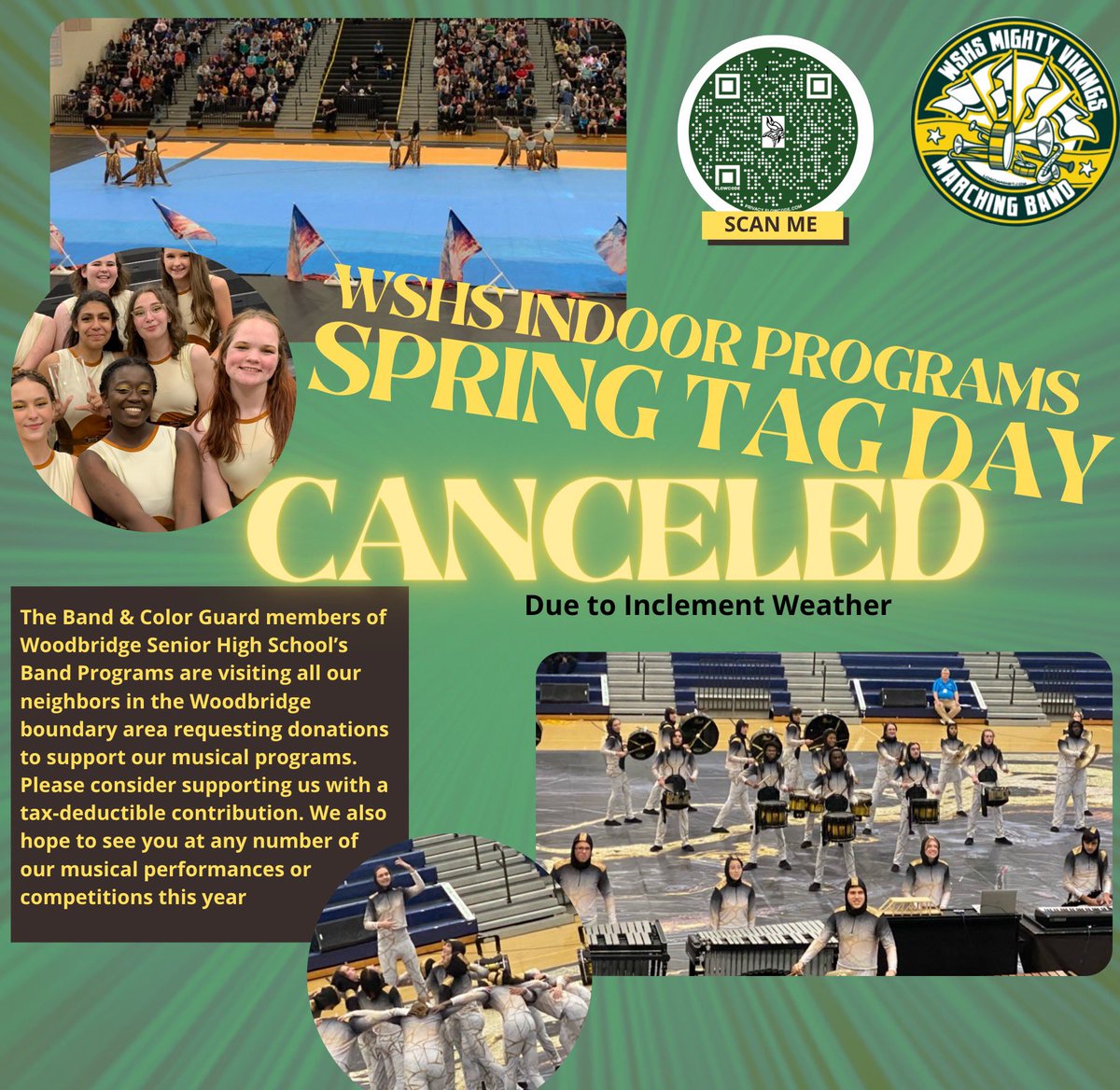 WSHS Color Guard tweet media