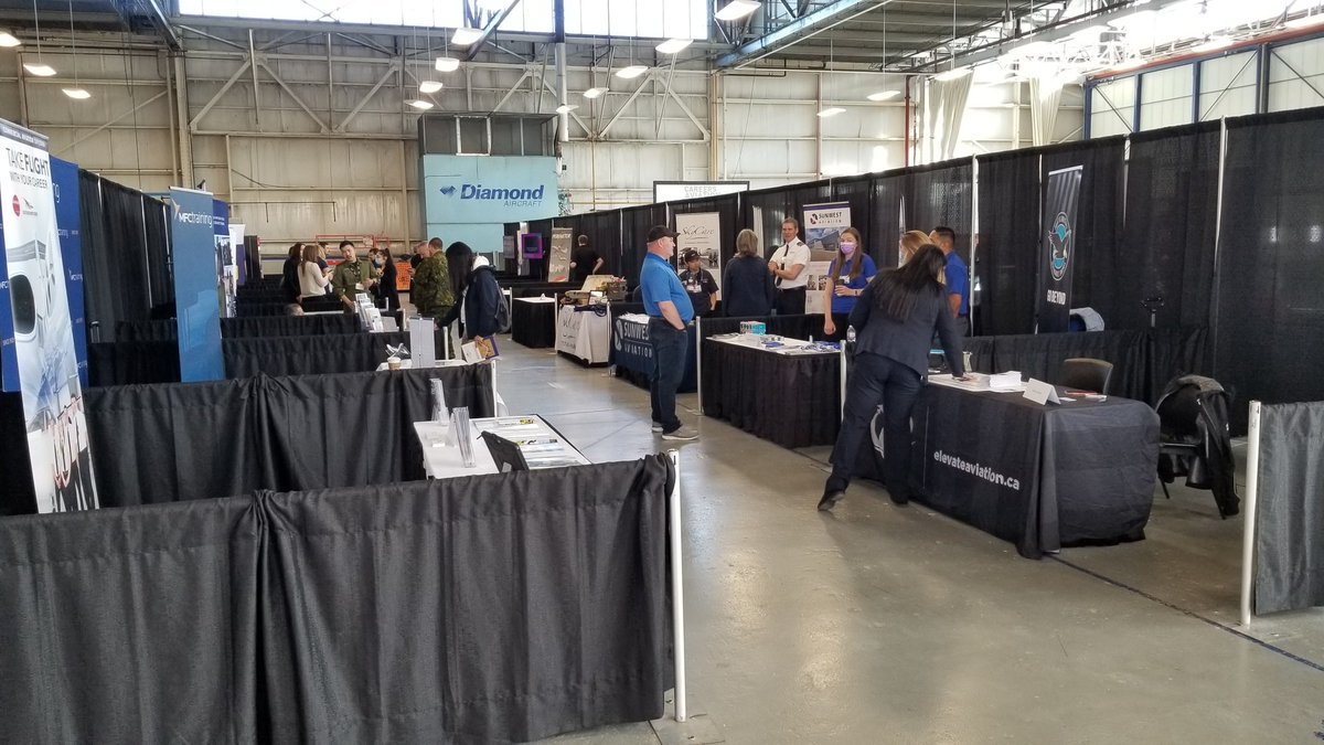ricpotvin's tweet photo. Careers in Aviation Event has started. Come check out all things aviation at Diamond Aircraft in London ON. Employers, Educators and more...
#careersinaviation #wings https://t.co/QSL6D71dG1