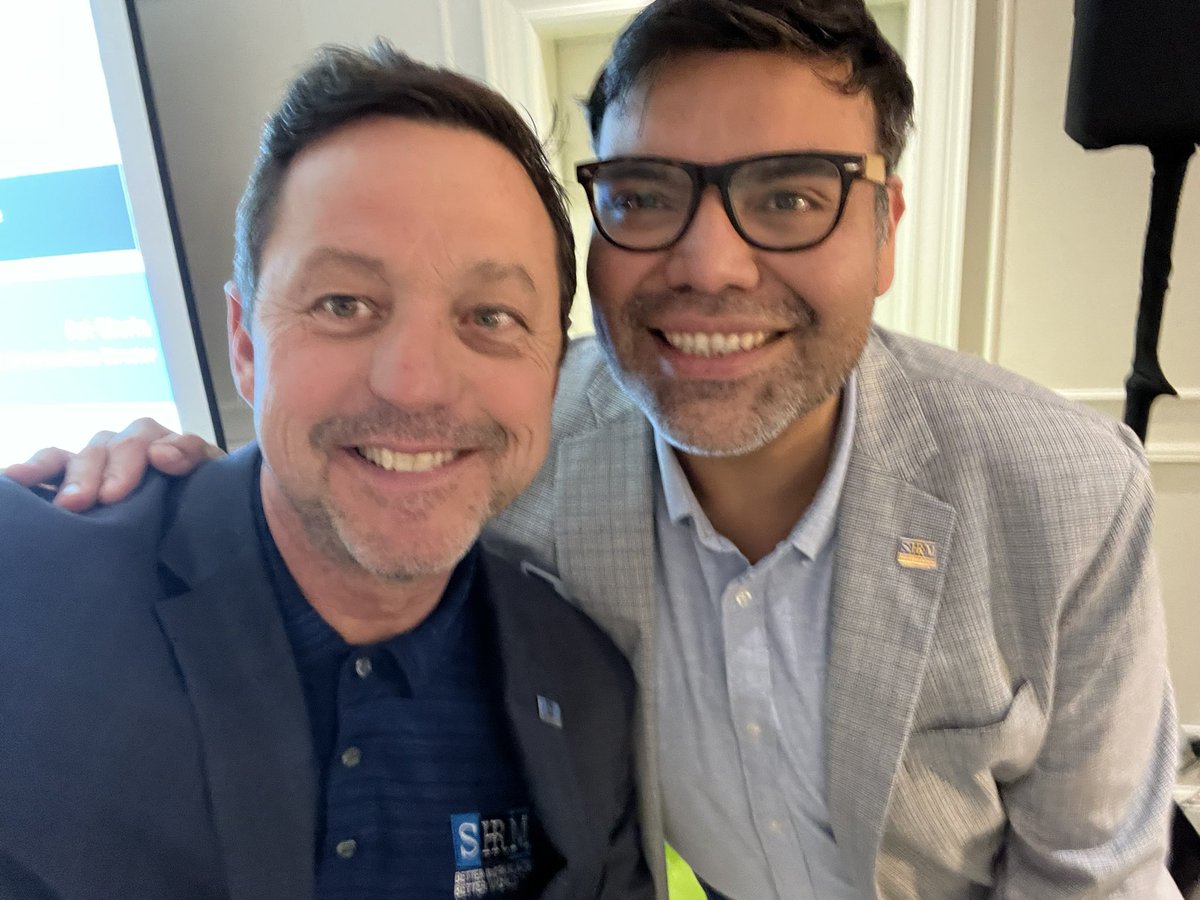 BruceWaller's tweet photo. One of the greats…Art Gloria! #SHRM #TexasSHRM #EPSHRM @SHRM https://t.co/hlEjqBLUsr