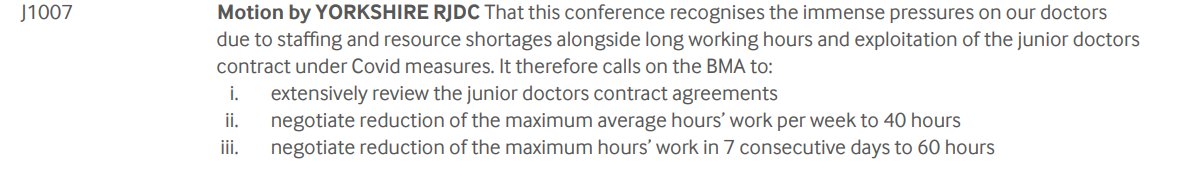 MelodyRedman's tweet photo. Really interesting debate and speeches at 
#JDConf22 

i) passed ☑️
ii) lost ❌
iii) lost ❌ 

Lots of concerns about unintended consequences, but recognition of huge issue of burnout and that more needs to be done for Jr Dr wellbeing. https://t.co/PxRS6igP8S