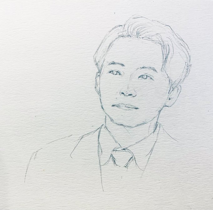 一週間以上下描きのまま、なんも進まなかった平さんあげておきまーす!

久しぶりの演技する源さん楽しみです✨

#土ドラ17才の帝国 