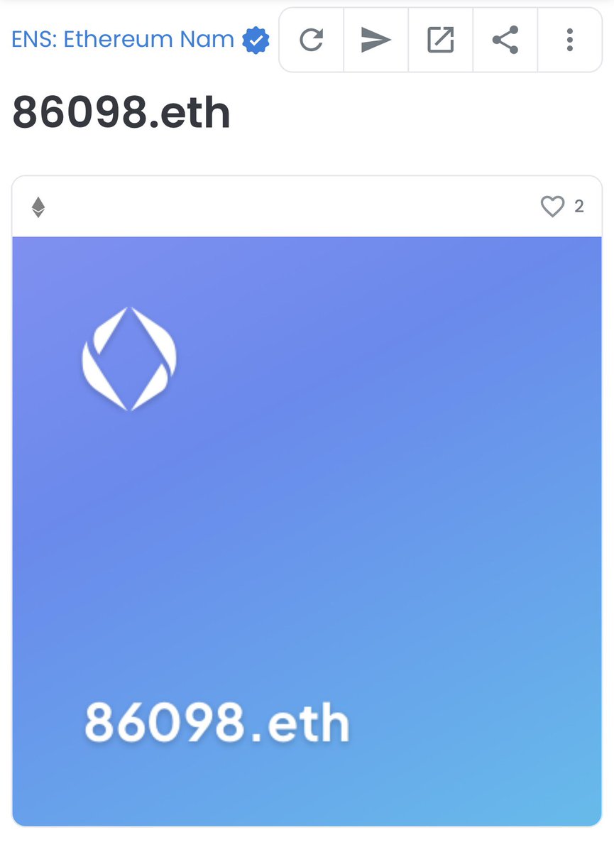ArnezEth's tweet photo. My two most recent ens domains!!

86098 - 5 digit upside down palindrome
Vdi - virtual desktop infrastructure

#ens #ensdomains #ETH #100KClub 

https://t.co/sOKwUjxsCt https://t.co/I5zJvSiPts