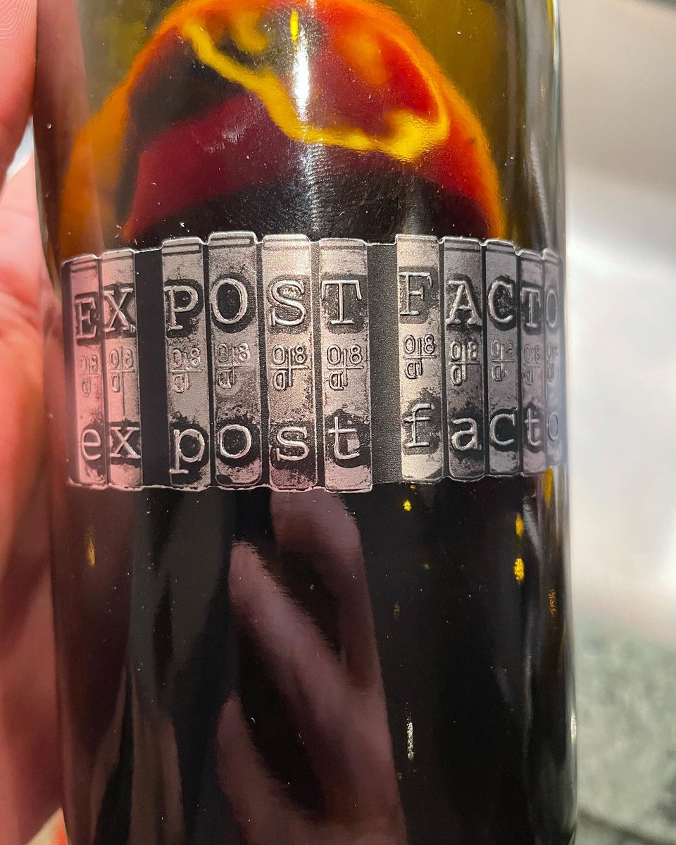 TheGuysGrape's tweet photo. Ex post facto 2019 Syrah 

Wow wow wow - this should be on everyone’s “to try” list. Only one way to describe this wine���This wine is a bold, full bodied punch of straight awesomeness lol. Whether your a fan or not of Syrah, it won’t disappoint. 

4/5 https://t.co/m9A9SrhOWF