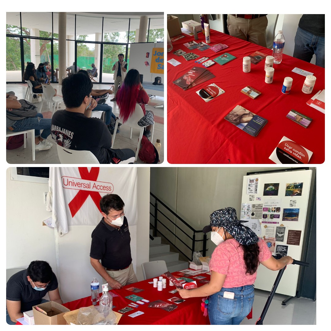 RepavihMID's tweet photo. Hoy charla "CONVIHVIENDO" y stand infomativo en ESCUELA NACIONAL DE ESTUDIOS SUPERIORES Unidad Mérida #Repavih #teamRepavih https://t.co/IxTCw74NXb