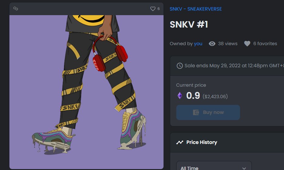 LoganSaysCrypto's tweet photo. Got that mint #1. Hot hot hot!! 🔥 Love it fam!

@snkvrse https://t.co/9U0W7YFCAv