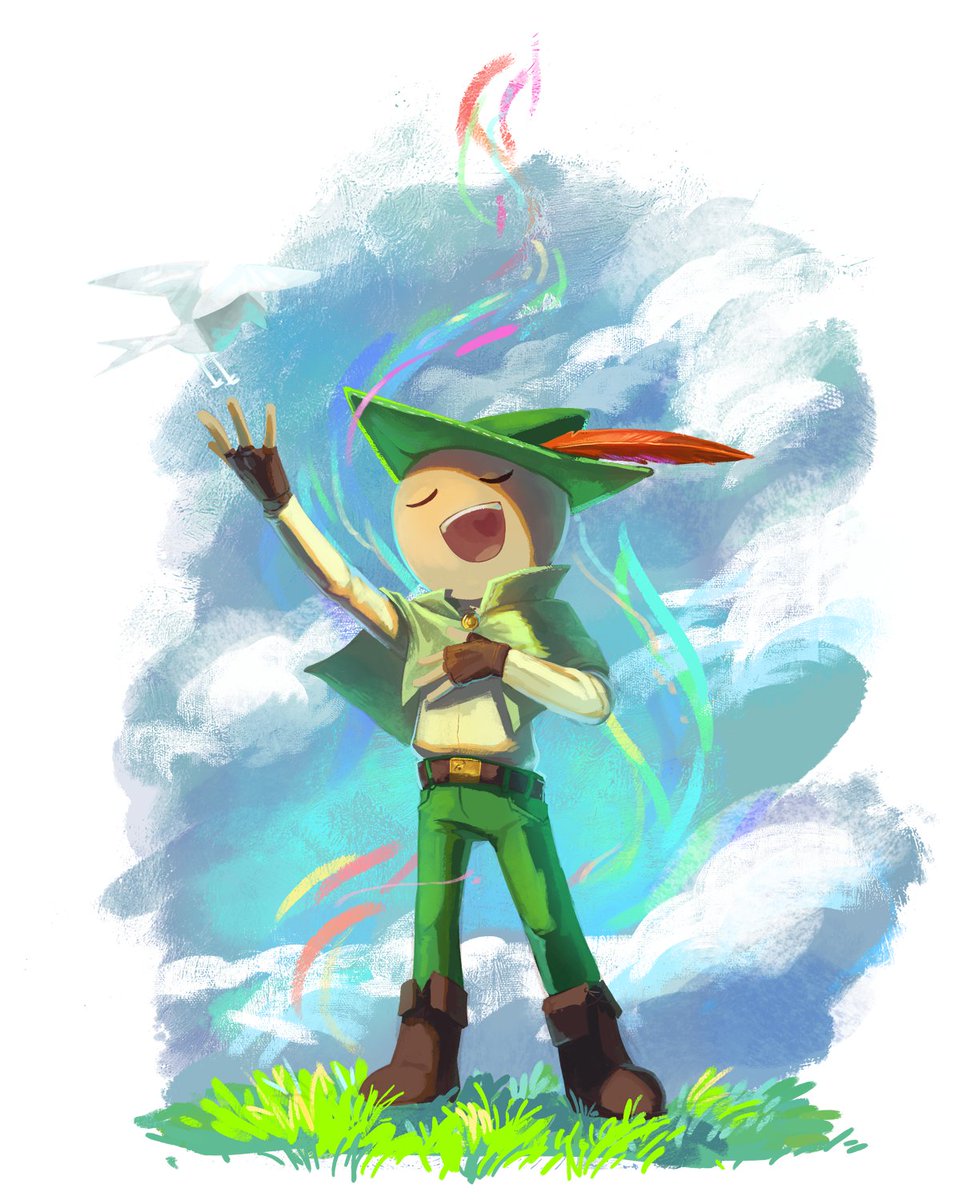 i finally (finally!) played #Wandersong! predictably i loved it a whole lot