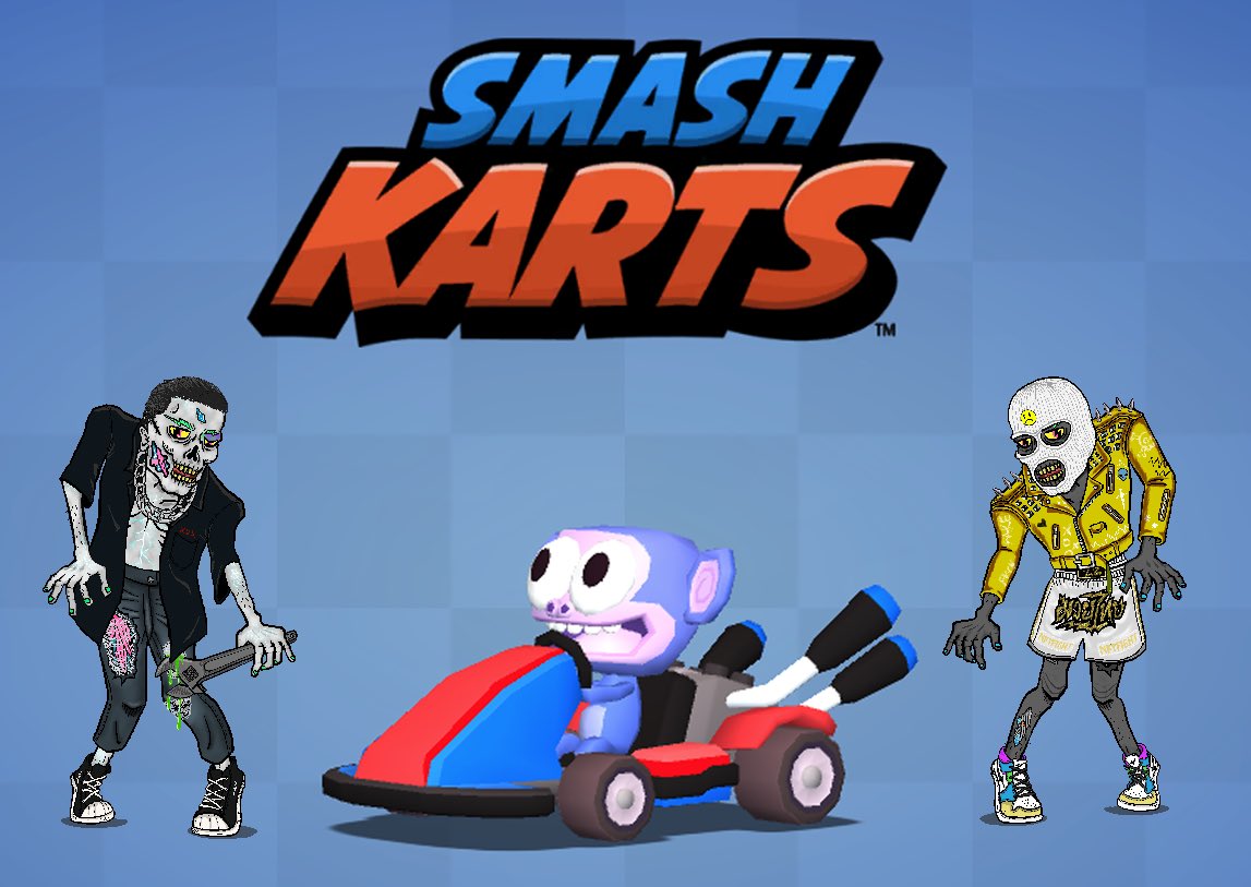zombinationzNFT's tweet photo. **🏆  GAME NIGHT 🏆**

Tonight we will have a bit of fun and set up a SMASH KARTS game. 
We will be giving out **10 #WL spots **to participants.

We will drop the link to the #SMASHKARTS ROOM before we kick off!

Room: asia130978
https://t.co/bpho7pegDO

#Whitelist #zombinationz https://t.co/PFqMWQtxtO