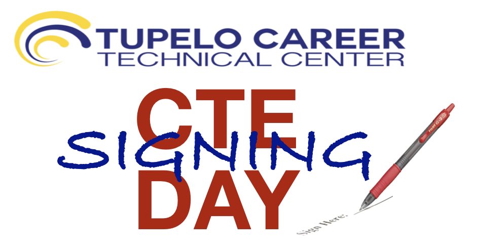 CareerTech_TPSD's tweet photo. What an AWESOME CTE Signing Day!🎉🎉🎉Congratulations to students who signed their intent to colleges, universities, internships and careers. #tupeloCTE #SigningDay #tpsd https://t.co/gEbx9AyNrY