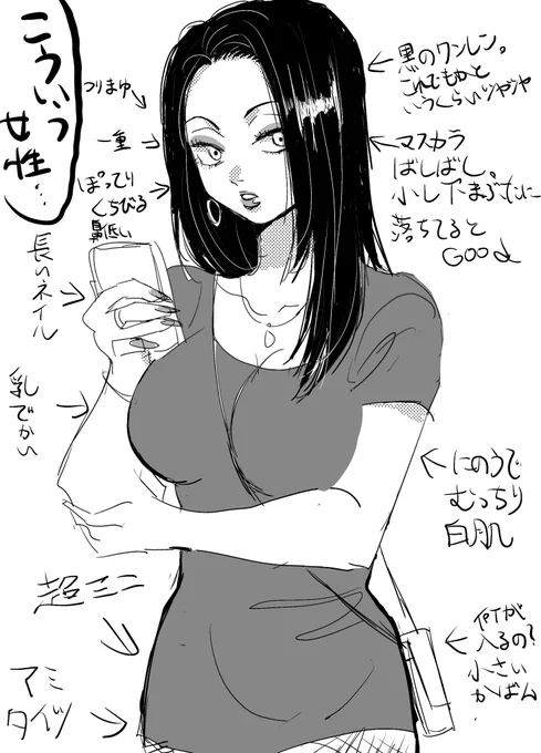 今こう言う女性がキテる 