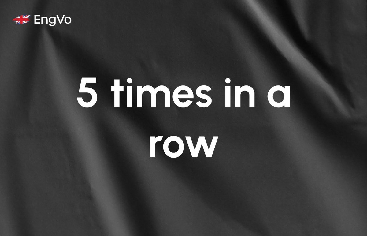 EngVo_official's tweet photo. 5 times in a row.

To memorize words, we will use the "5 times in a row" mechanics. You will be offered an English word and 4 possible answers. Like in "Who Wants to be a Cryptomillionaire".

Mechanics works, has been tested 😉

Stay with us, everything will be EngVo! https://t.co/d2zPwN749s