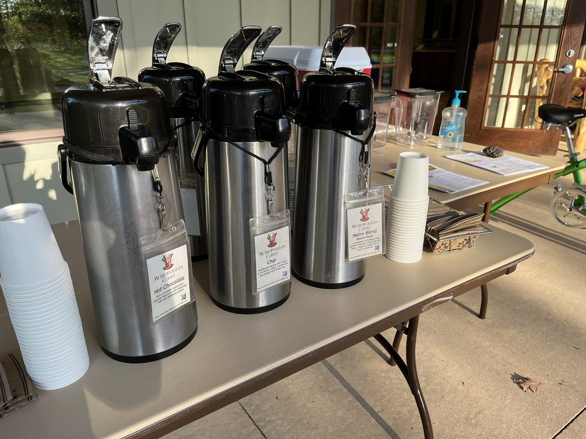 Horizonsmhc's tweet photo. Not only do we have yoga at Dillon Nature Center, but we have beverages from the Metro!  Come join in the fun and celebrate mental health awareness! https://t.co/y8Z0cJYFP1