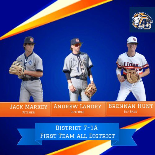 AscensionChris1's tweet photo. Congrats to our three guys that were selected 1st Team All District. https://t.co/h40TGdPu1F